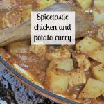 Chicken and potato curry