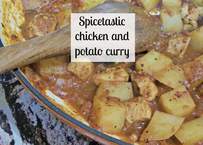 Chicken and potato curry