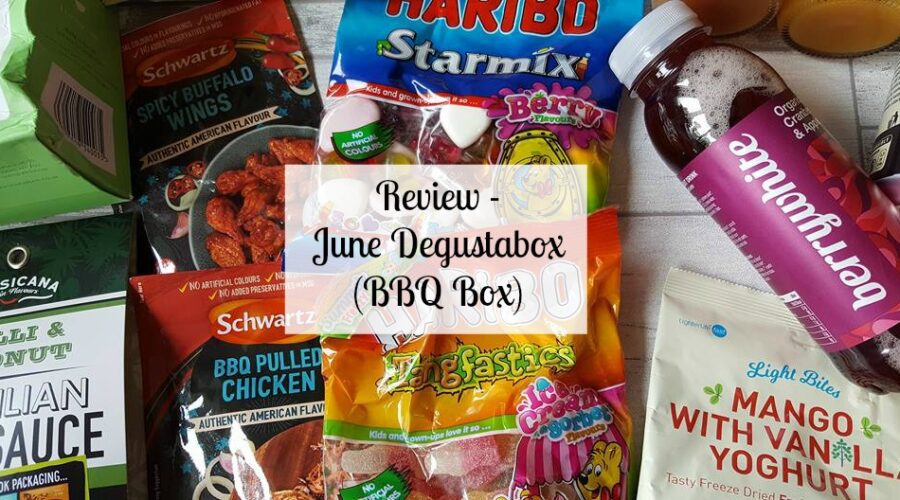 Review - June Degustabox (BBQ box)