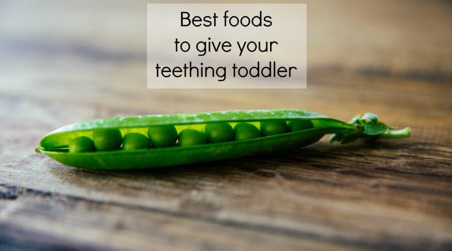 Best foods to give your teething toddler