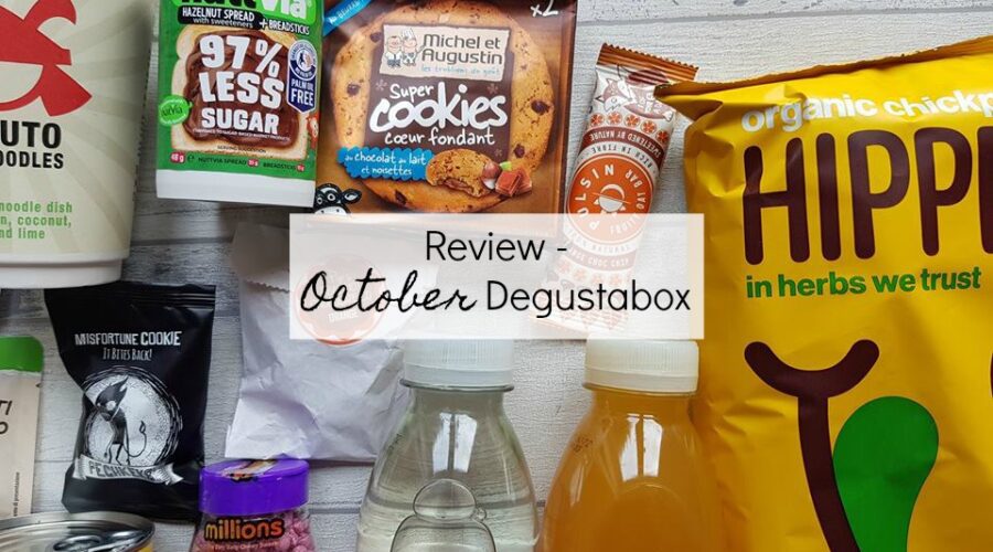 October Degustabox review