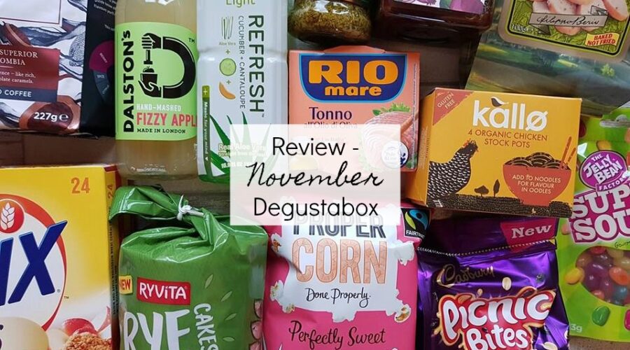 November Degustabox review