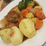 Christmas party dinner