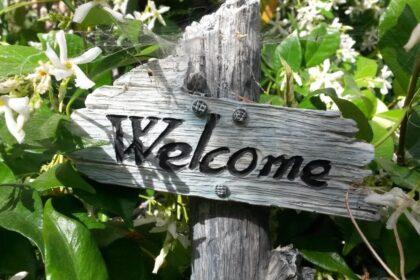 welcome garden sign, Is Your Garden Ready For Guests?