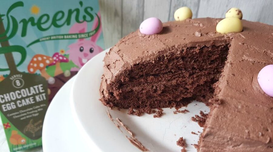Green's chocolate egg cake kit review