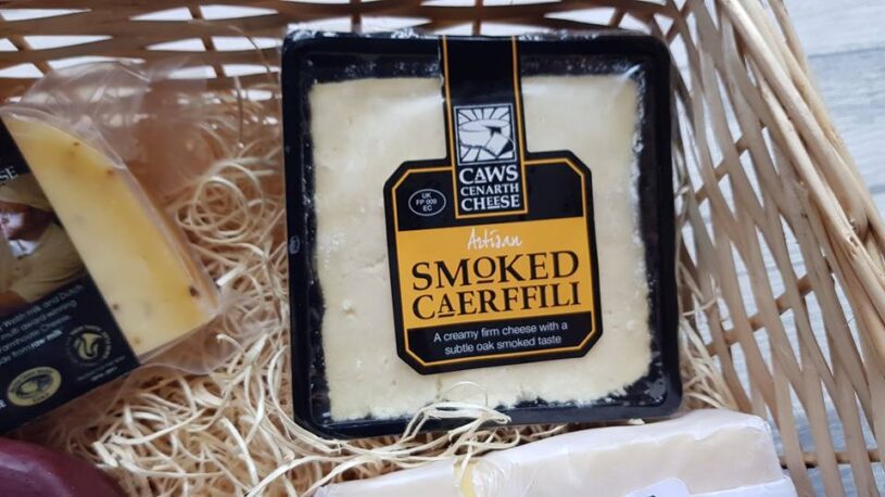 Cenarth Smoked Caerffilli in the packet