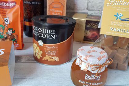 Prestige Hampers Christmas fireside basket.