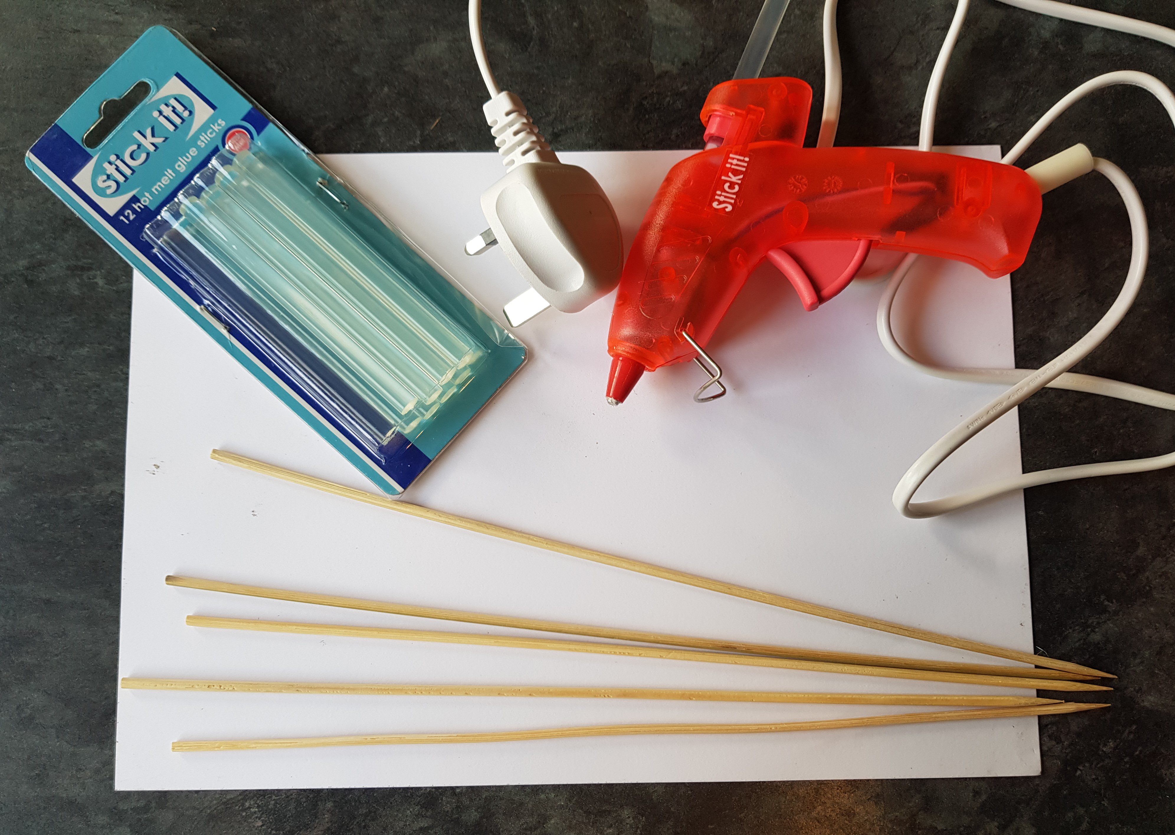 Wizarding wands Equipment - glue gun and sticks
