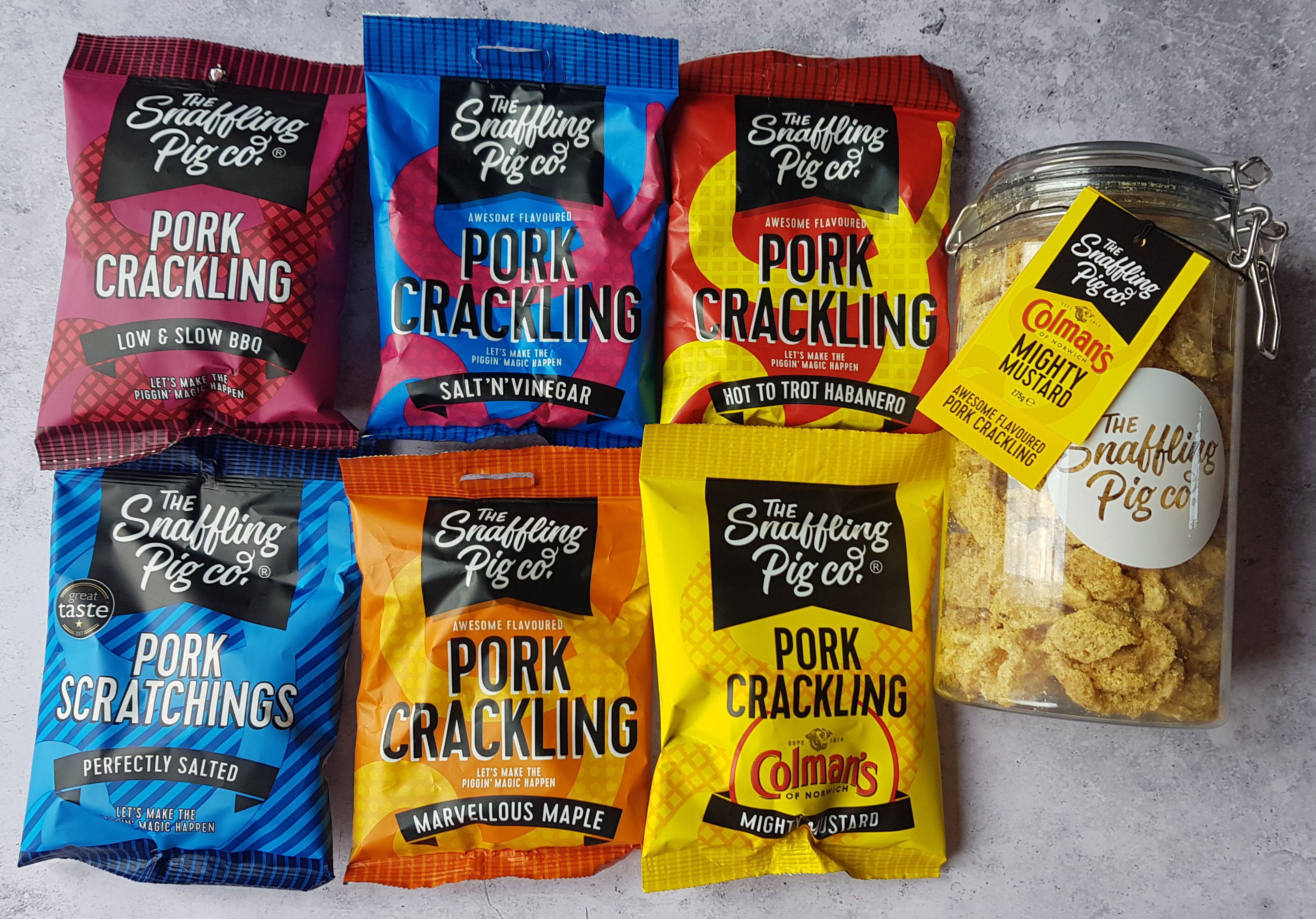 The Snaffling Pig Co pork crackling