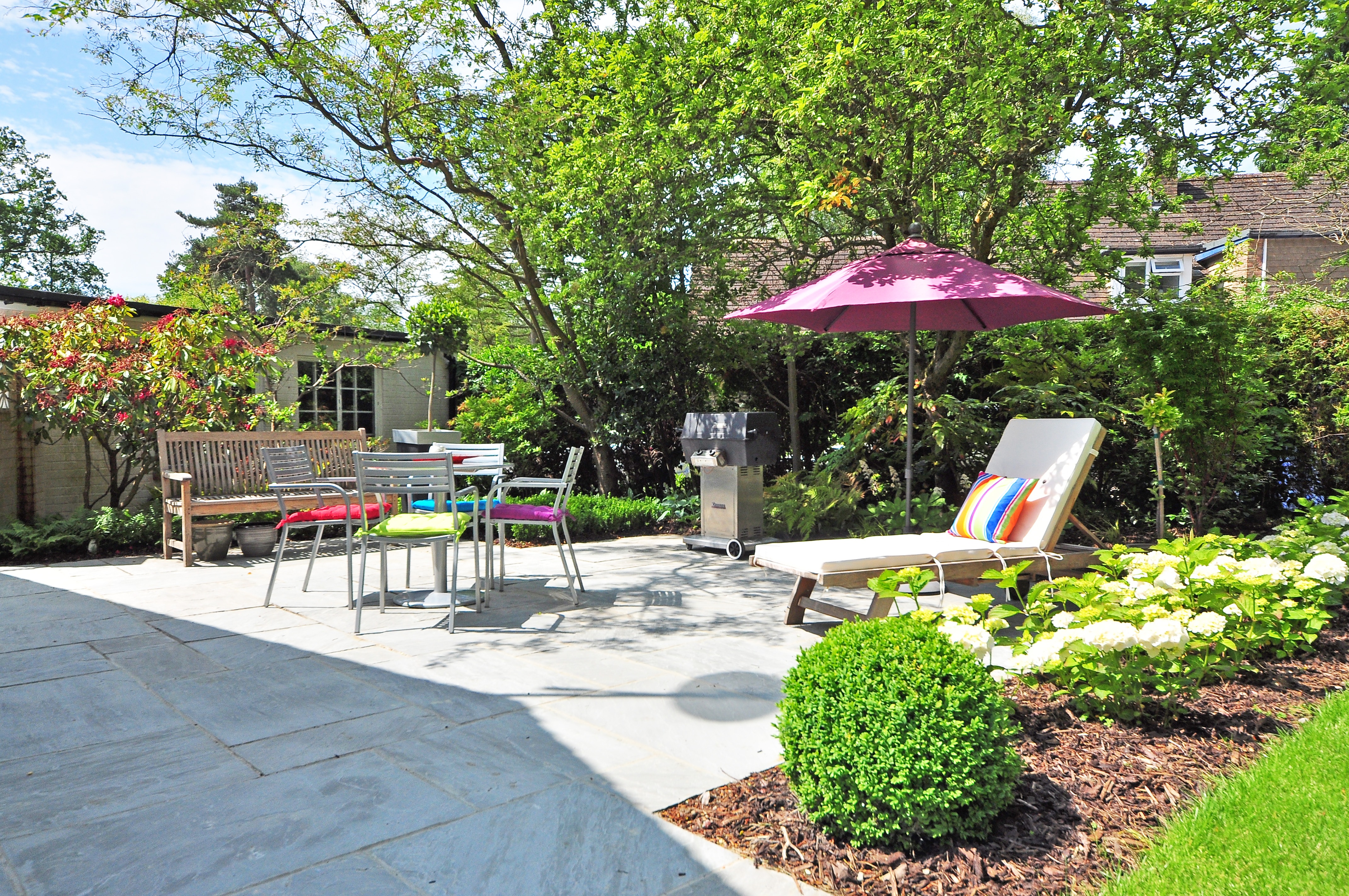 Garden, garden furniture