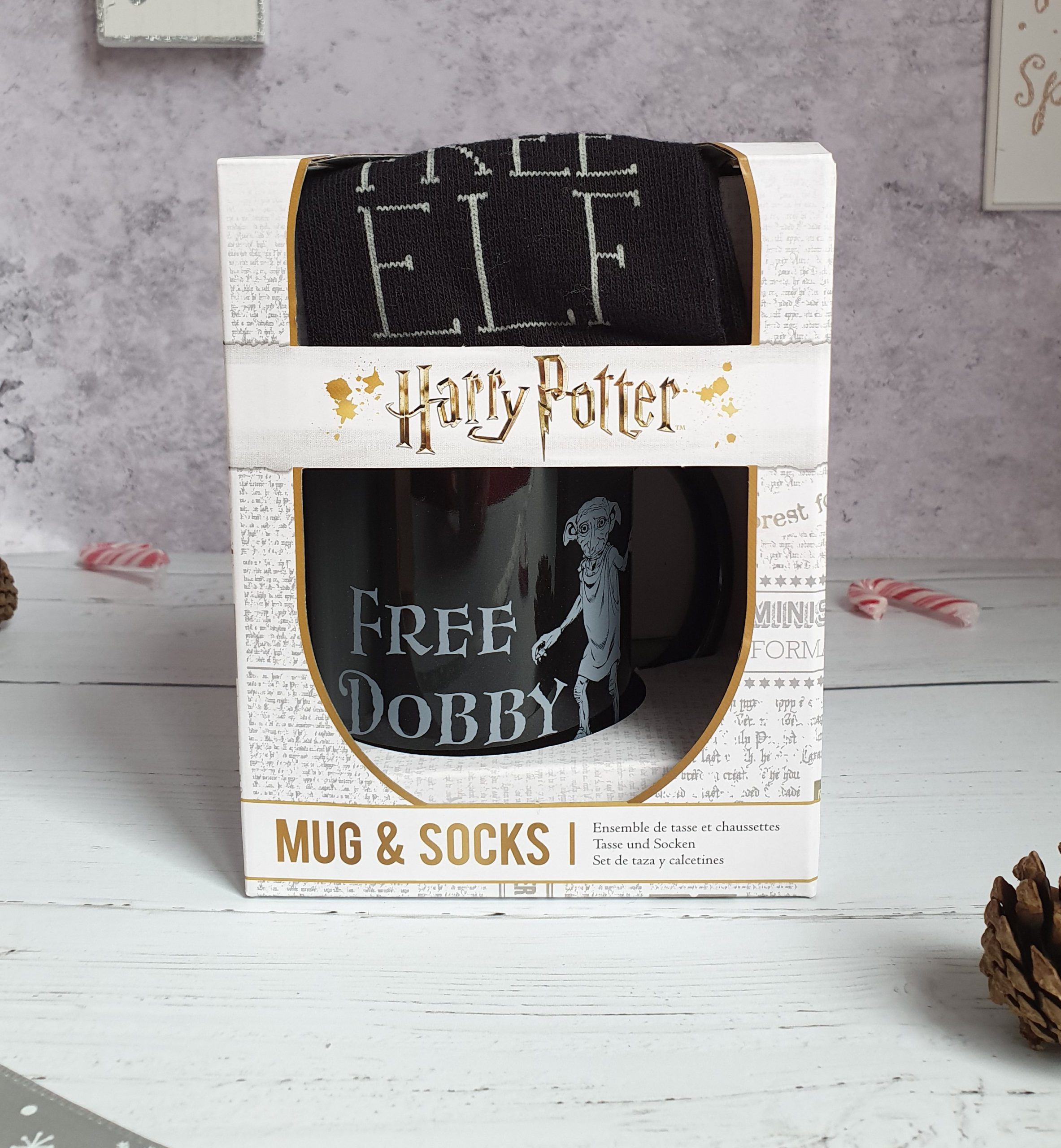 Dobby mug and socks