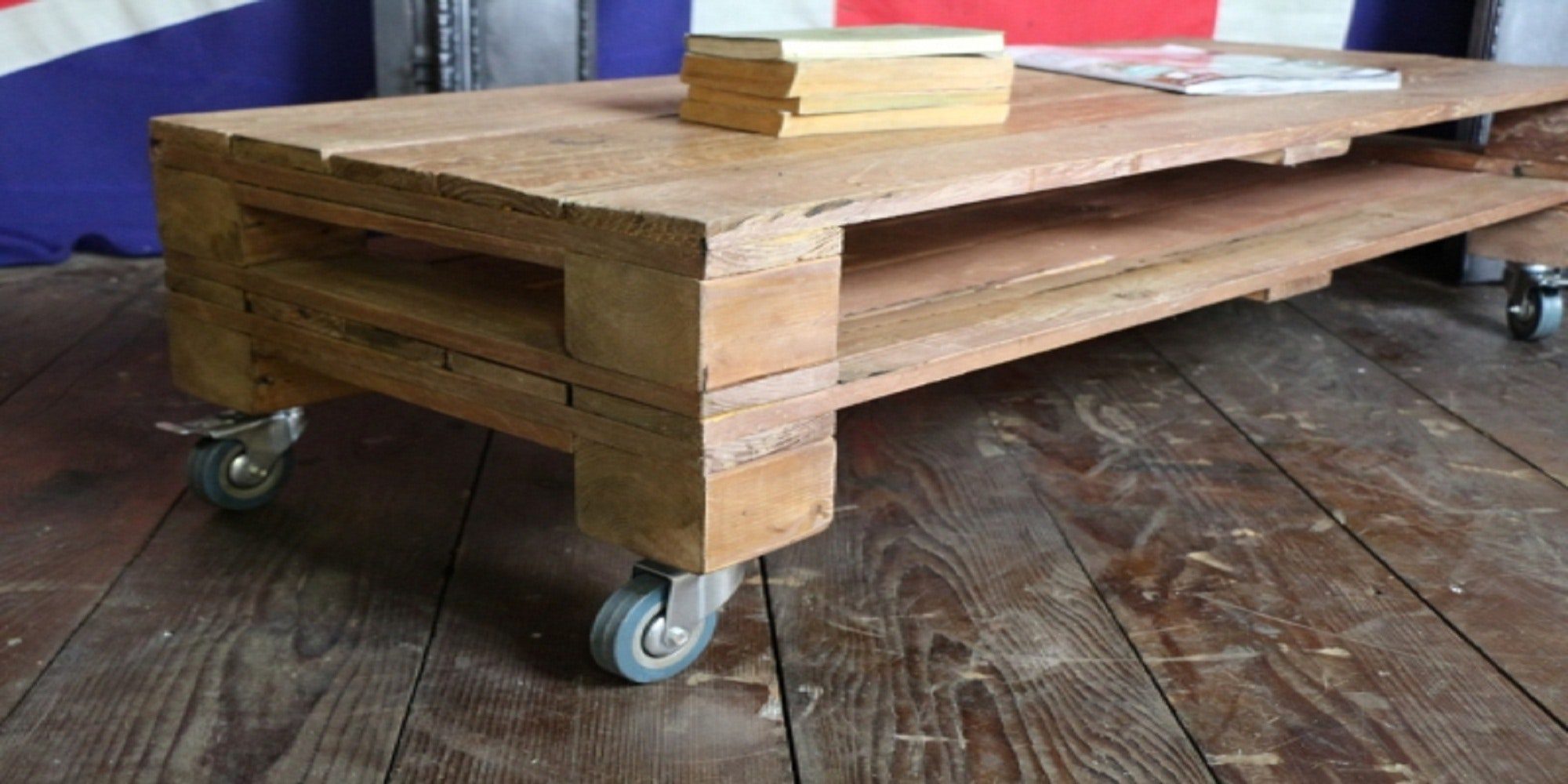 Upcycled coffee table