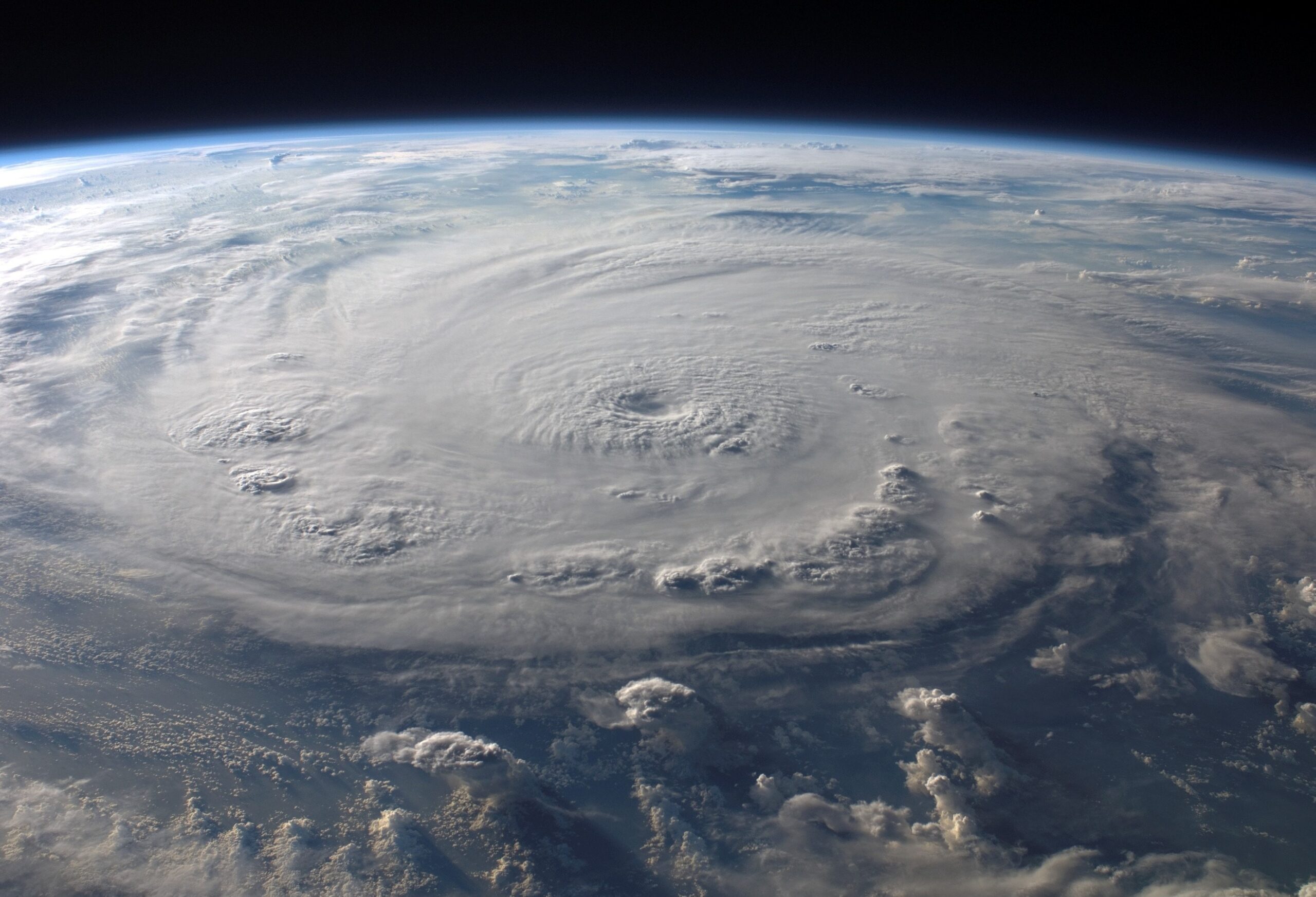 a view of the Earth from space; Essential Steps To Prepare Your Home For A Hurricane